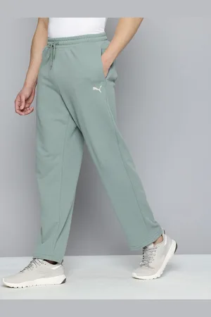PUMA Men Wardrobe Essentials Pure Cotton Relaxed Fit Outdoor Track Pants