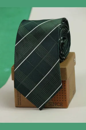 Tossido Men Checked Broad Tie