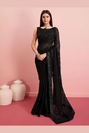 VAIRAGEE Embellished Sequinned Ready to Wear Saree