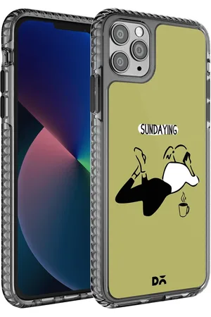 DailyObjects Green & Black Printed Sundaying iPhone 11 Pro Phone Case
