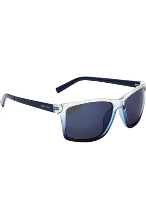 Nautica Unisex Rectangle Sunglasses with UV Protected Lens
