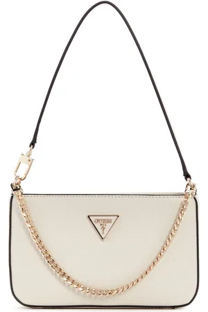 Guess Women Textured Structured Shoulder Bag