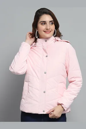 Monte Carlo Women Hooded Solid Casual Padded Jacket