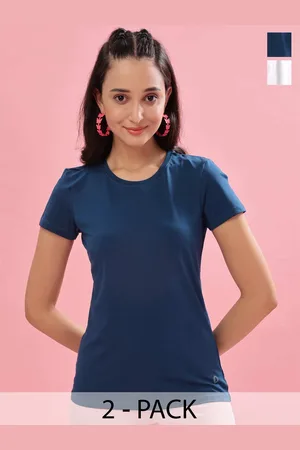 dollar Pack Of 2 Round Neck Cotton T-shirt