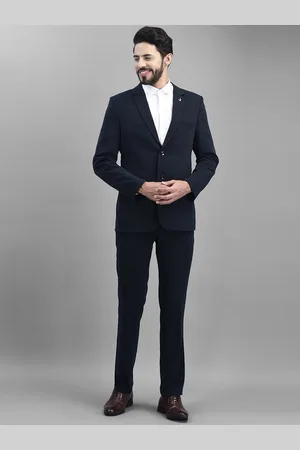 Canary London Men Single-Breasted Slim-Fit Two Piece Formal Suit