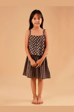 Sangria Printed Pure Cotton Ethnic Dress