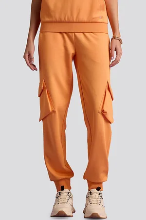 Muvazo Women Relaxed-Fit Mid Rise Joggers
