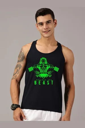 Rodzen Men Printed Applique T-shirt