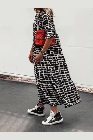 all about you Print Maxi Midi Dress