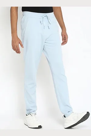 Muvazo Men Mid-Rise Cotton Track Pants