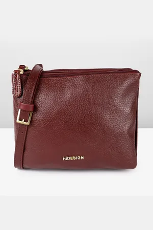 Hidesign Leather Structured Sling Bag