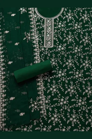 Soch Floral Embroidered Sequinned Unstitched Dress Material