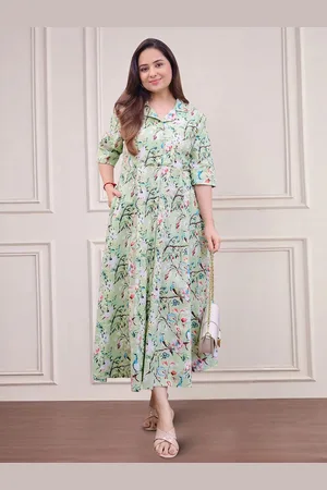 Moda Rapido Floral Print Applique Fit & Flare Dress