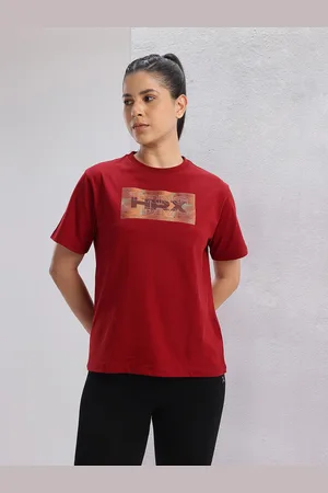 HRX Twin Collection Printed Training T-shirt