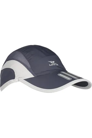iSWEVEN Unisex Blue & Off-White Colourblocked Snapback Cap