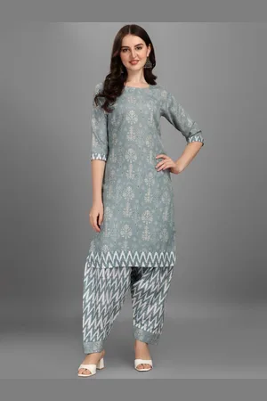 GUFRINA Floral Printed Kurti with Trousers