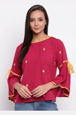 DressBerry Women Floral Printed Round Neck Top