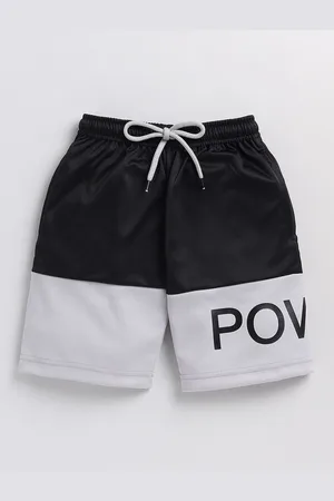 Toonyport Boys Colourblocked Mid Rise Shorts