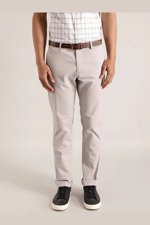 Indian Terrain Men Brooklyn Mid-Rise Slim Fit Chinos Trousers