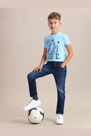 Ralph Lauren Boys Slim Fit Light Fade Stretchable Jeans