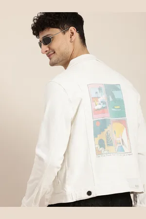 HERE&NOW Printed Denim Jacket
