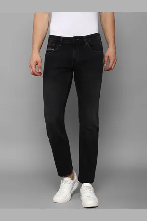 Louis Philippe Men Black Slim Fit Jeans