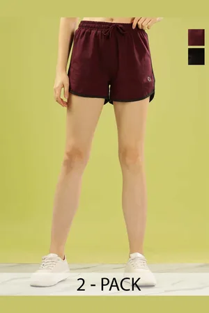 dollar Pack of 2 Cotton Sports Shorts