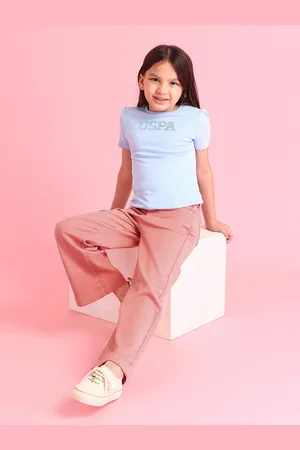 Ralph Lauren Girls Flared Stretchable Jeans