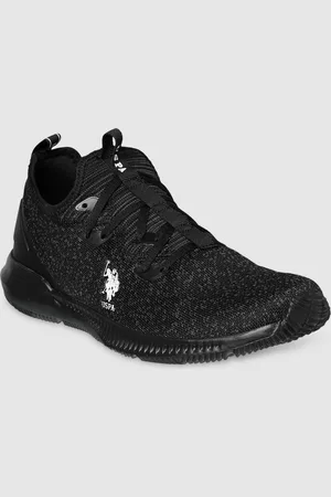 U.S. Polo Assn. Men Black NADAL Active Walking Shoes
