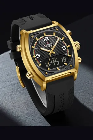 Naviforce Men Dial & Straps Analogue and Digital Watch NF9242_G W B