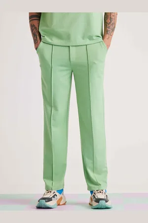 Muvazo Men Prim-um Seam Relaxed Fit Track Pants