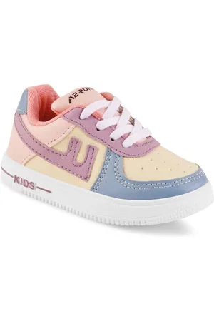 Lil Lollipop Kids Colourblocked Comfort Insole Sneakers