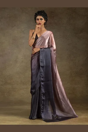 Saree mall Ombre Satin Ready to Wear Sarees
