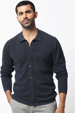 RARE RABBIT Men Boise Slim Fit Polo Collar Cotton T-Shirt