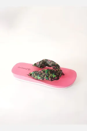 DressBerry Printed One Toe Flats