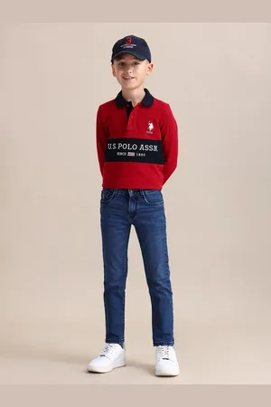 Ralph Lauren Boys Slim Fit Light Fade Stretchable Jeans