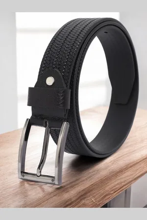 Provogue Men Textured Leather Formal Belt