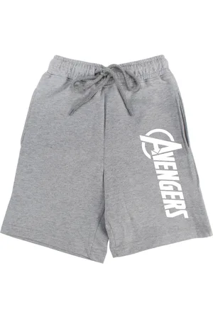 Wear Your Mind Boys Grey Avengers Solid Shorts