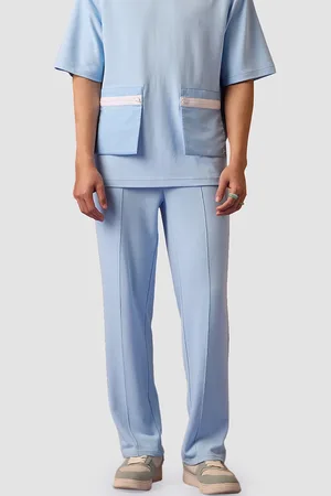Muvazo Men Day Break Horizon Mid-Rise Regular Fit Track Pant