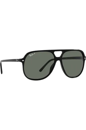 Ray-Ban Unisex Polarized Green Lens Square Sunglasses - 0RB2198901/5860