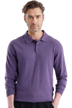 RARE RABBIT Men Solid Polo Collar Cotton T-shirt