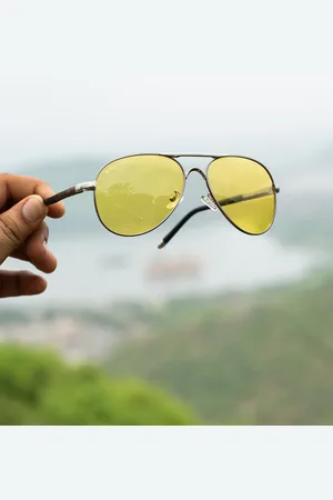 Royal Son Men UV Protected Lens Night Vision Aviator Sunglasses CHI0082-C4