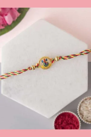 eCraftIndia Lord Ganesha Rakhi Gift Set