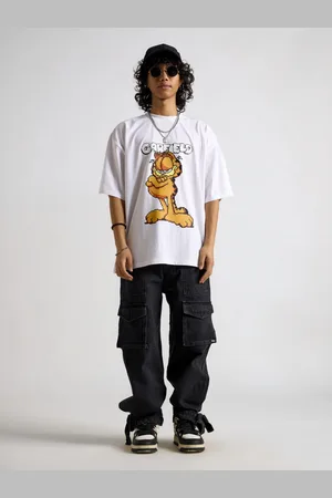 THE CLOTHING FACTORY Men Garfield Printed T-shirt