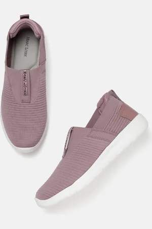 Marc Loire Women Round Toe Memory Foam Textile Slip-On Sneakers