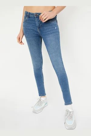 Max Collection Women Slim Fit Light Fade Jeans