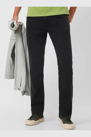 URBANO Men Mid Rise Light Fade Stretchable Bootcut Jeans
