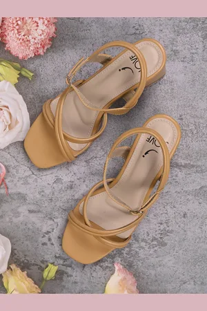 Jove Strappy Open Toe Block Heels