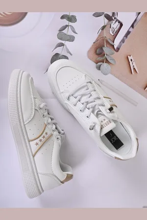 Jove Women Perforations Lightweight Comfort Insole Sneakers