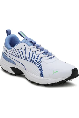 PUMA Men White Cricket Shoes